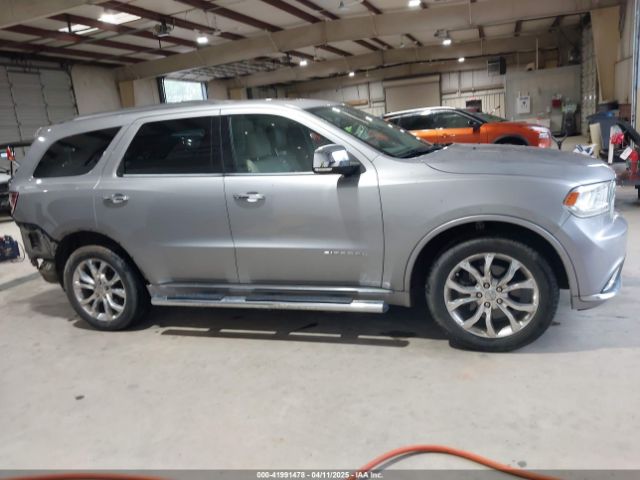 1C4SDJET9GC459090 Dodge Durango Citadel Anodized Platinum