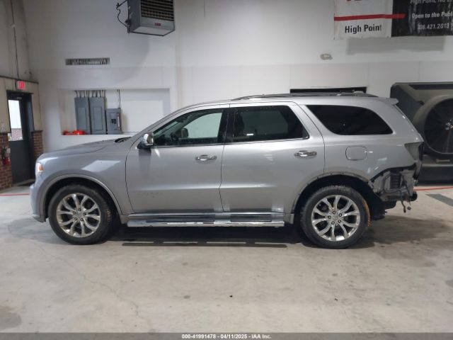 1C4SDJET9GC459090 Dodge Durango Citadel Anodized Platinum