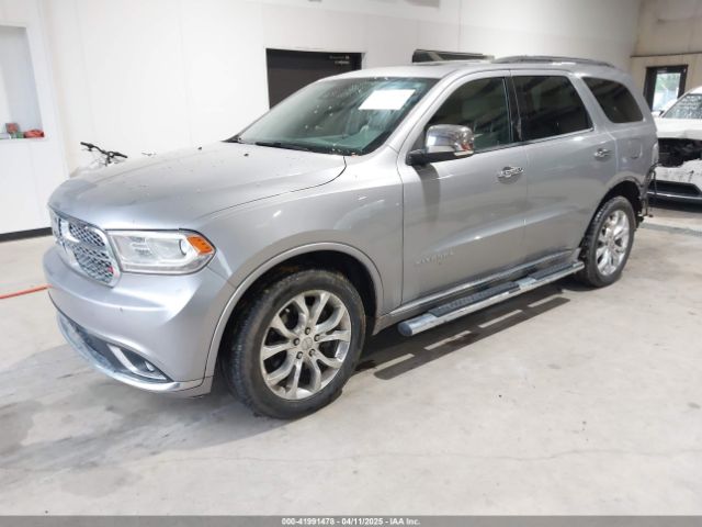 1C4SDJET9GC459090 Dodge Durango Citadel Anodized Platinum