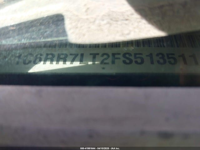 2015 RAM 1500 1C6RR7LT2FS513511 Photo 8