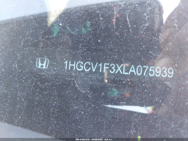 Honda l15be 2020 1HGCV1F3XLA075939 Image 9