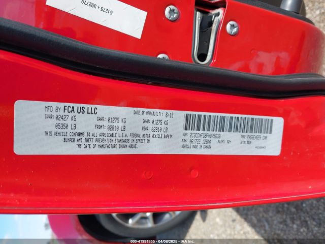 2015 DODGE CHARGER 2C3CDXFG8FH875639 Photo 8
