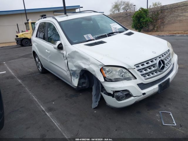 Auction sale of the 2010 Mercedes-benz Ml 350, vin: 4JGBB5GB1AA608303, lot number: 41992166