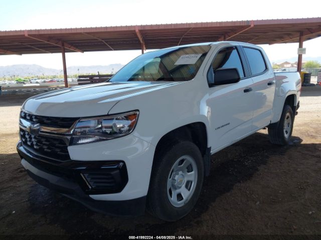 1GCGSBEA5N1278576 Chevrolet Colorado 2wd  Short Box Wt