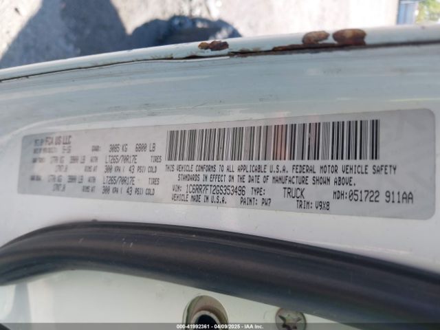 1C6RR7FT2GS353496 RAM 1500 Tradesman