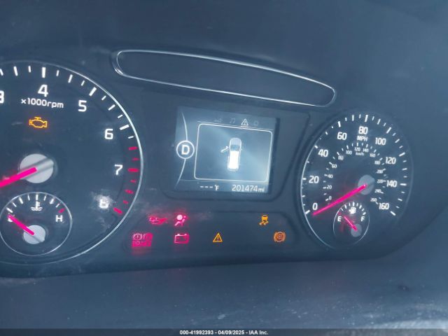 5XYPG4A38GG019300 KIA Sorento 2.4l Lx