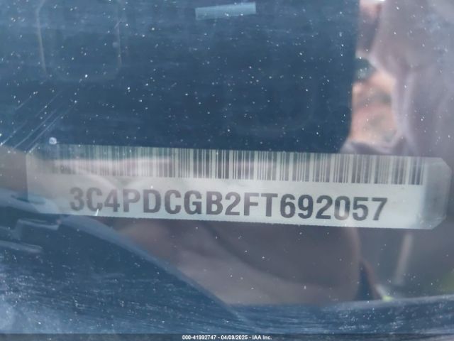 3C4PDCGB2FT692057 Dodge Journey Crossroad