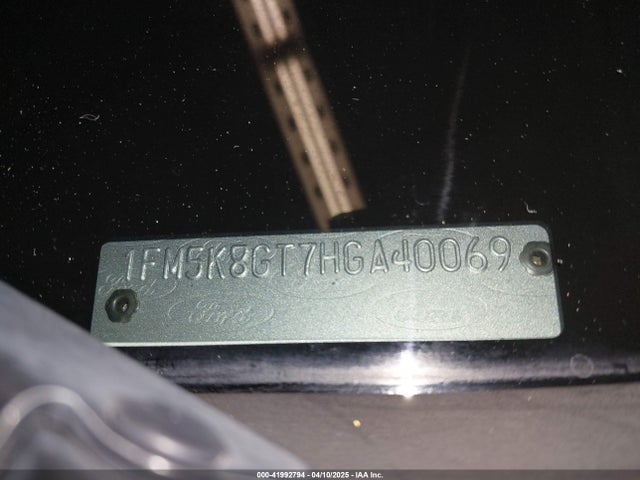 1FM5K8GT7HGA40069 Ford EXPLORER SPORT