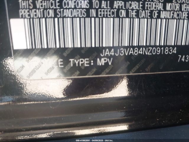 2022 MITSUBISHI OUTLANDER JA4J3VA84NZ091834 Photo 8