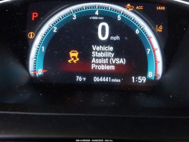 SHHFK7H37KU225689 Honda Civic Lx