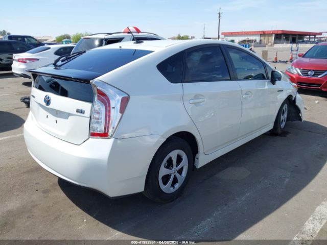 JTDKN3DU9F0394728 Toyota Prius Four