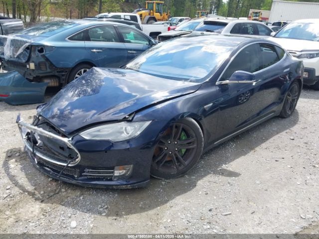 2014 TESLA MODEL S 5YJSA1H15EFP43884 Photo 1
