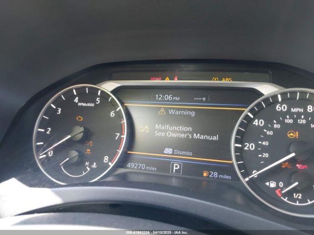 1N4BL4CV2NN307846 Nissan Altima Sr Fwd
