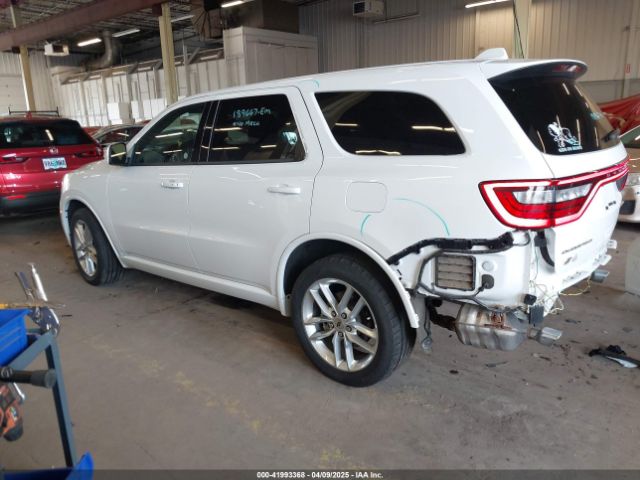 1C4RDJDG9NC182960 Dodge Durango Gt Plus Awd