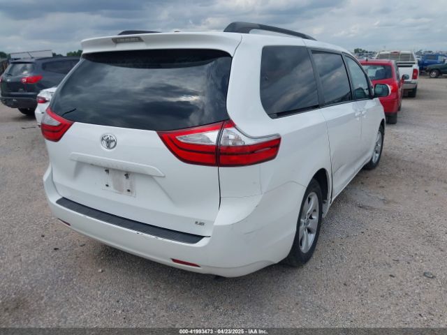 5TDKK3DCXGS709132 Toyota Sienna Le 8 Passenger