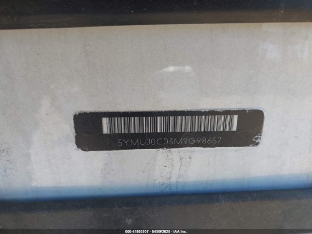 5YMUJ0C03M9G98657 BMW X4 M