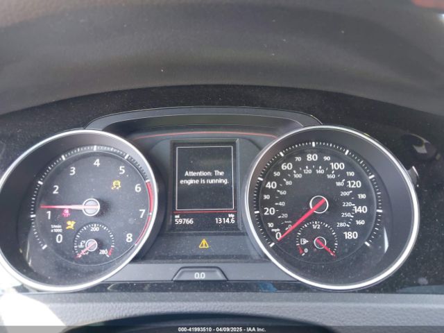 3VW6T7AU6KM016583 Volkswagen Golf Gti 2.0t Autobahn/2.0t Rabbit Edition/2.0t S/2.0t Se