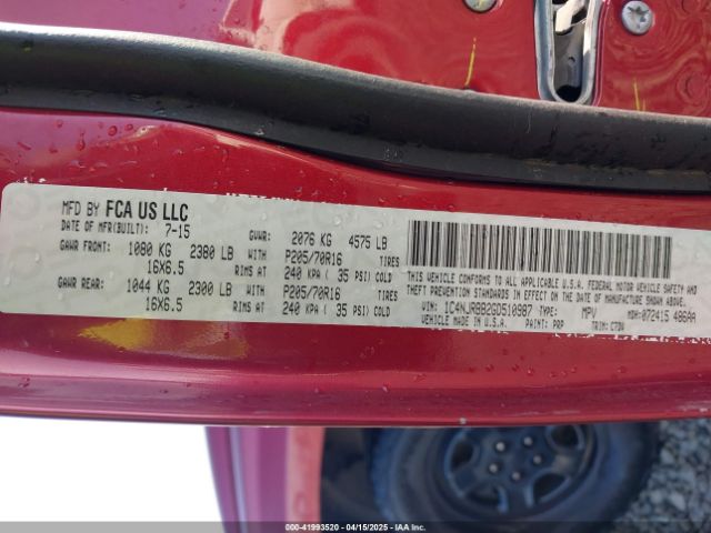 1C4NJRBB2GD510987 Jeep Patriot Sport