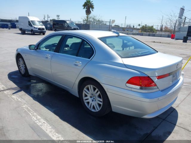 2003 BMW 7 SERIES WBAGL63423DP66443 Photo 2