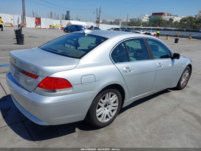 2003 BMW 7 SERIES WBAGL63423DP66443 Photo 3