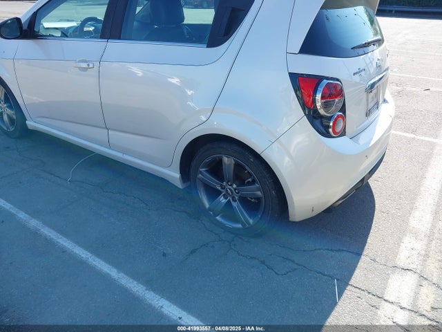 1G1JG6SB6F4129274 Chevrolet Sonic Rs Auto