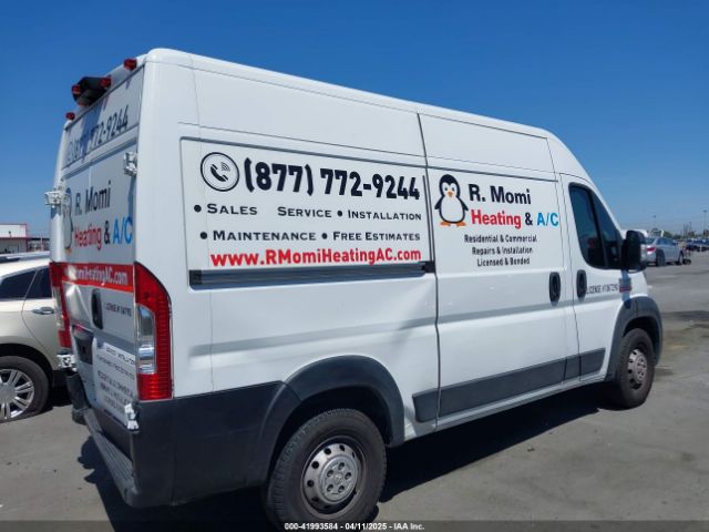 3C6TRVCG6KE522898 RAM Promaster 2500 High Roof 136 Wb