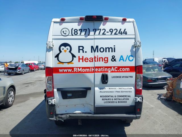 3C6TRVCG6KE522898 RAM Promaster 2500 High Roof 136 Wb
