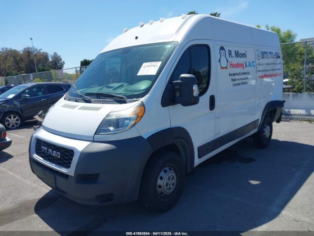 3C6TRVCG6KE522898 RAM Promaster 2500 High Roof 136 Wb