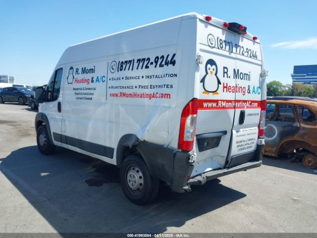 3C6TRVCG6KE522898 RAM Promaster 2500 High Roof 136 Wb