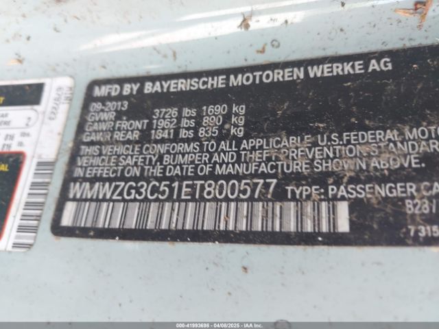 2014 MINI COOPER CLUBMAN WMWZG3C51ET800577 Photo 8