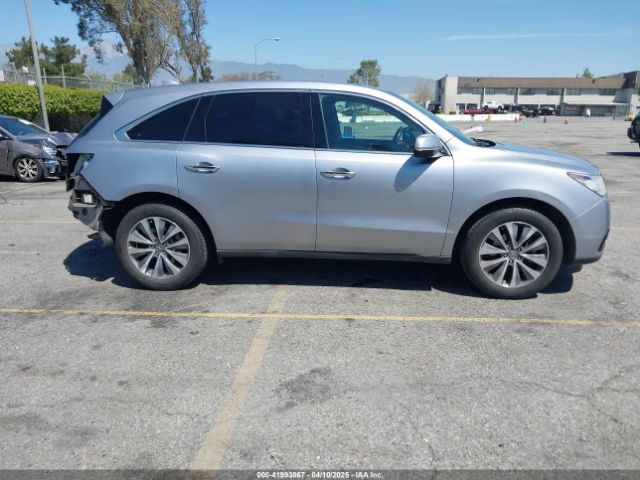 5FRYD4H42GB030732 Acura Mdx Technology   Acurawatch Plus Packages/technology Package
