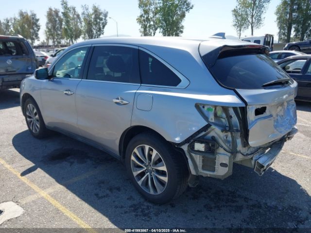 5FRYD4H42GB030732 Acura Mdx Technology   Acurawatch Plus Packages/technology Package
