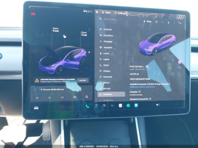 5YJ3E1EA5JF171948 Tesla MODEL 3