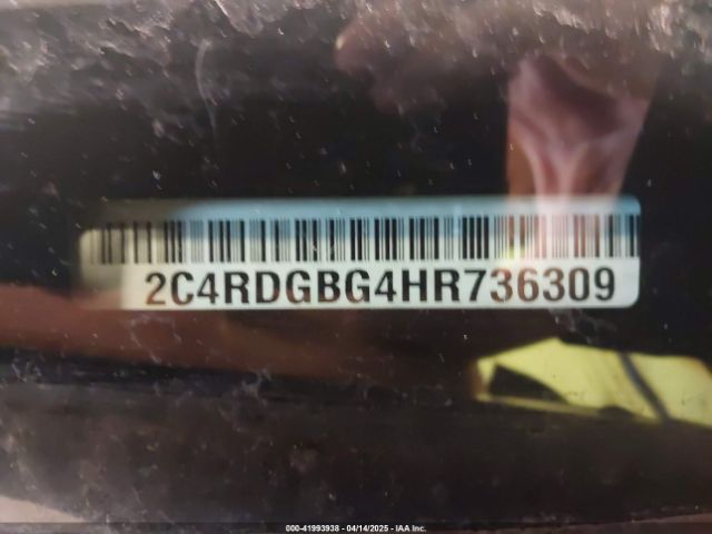 2C4RDGBG4HR736309 Dodge Grand Caravan Se