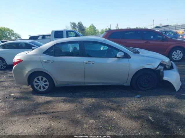 5YFBURHE2EP117643 Toyota COROLLA L