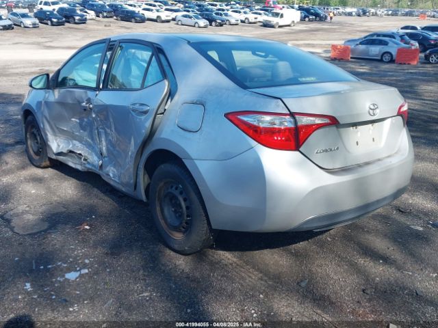 5YFBURHE2EP117643 Toyota COROLLA L