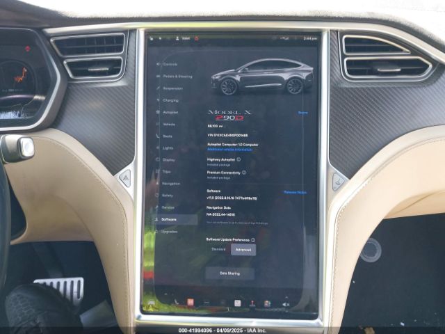 5YJXCAE45GF001485 Tesla Model X 60d/p100d/p90d