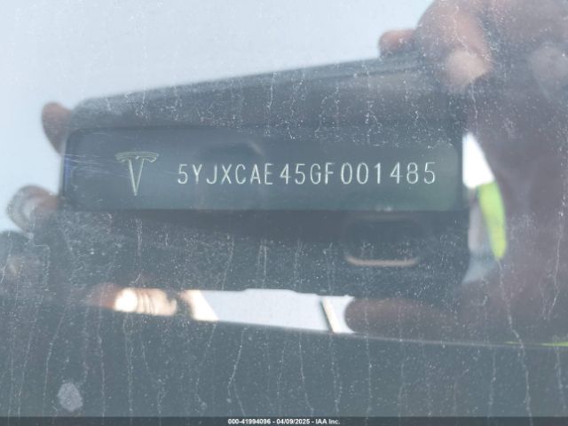 5YJXCAE45GF001485 Tesla Model X 60d/p100d/p90d