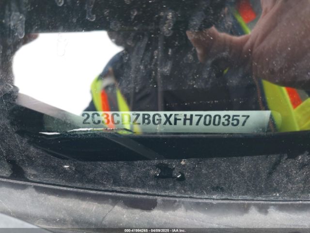 2C3CDZBGXFH700357 Dodge Challenger Sxt Plus