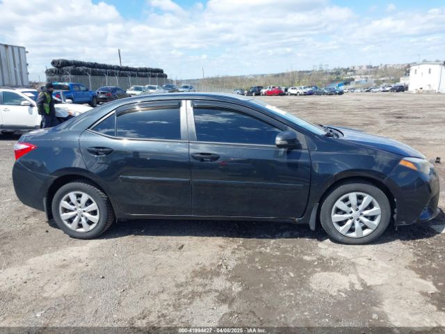 2T1BURHE9FC331160 Toyota COROLLA LE