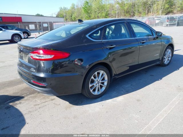 3FA6P0MU6KR252797 Ford Fusion Hybrid Sel