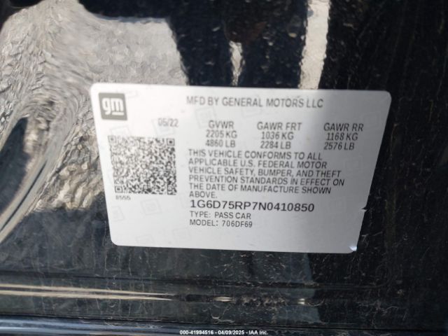 1G6D75RP7N0410850 Cadillac lf4