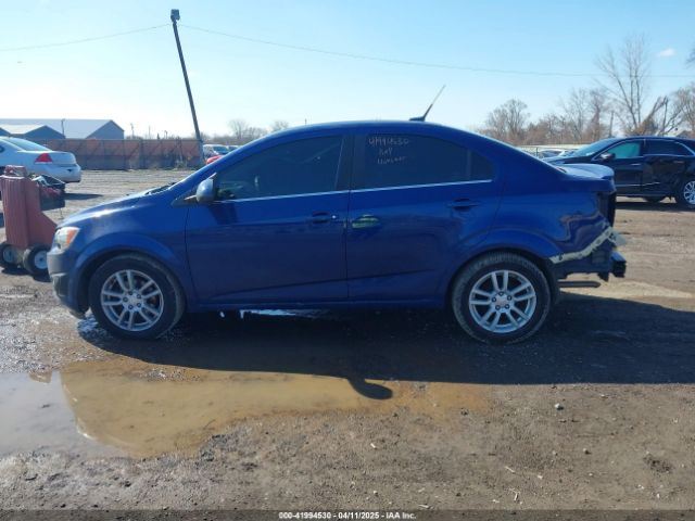 1G1JC5SH9E4111425 Chevrolet Sonic Lt Auto