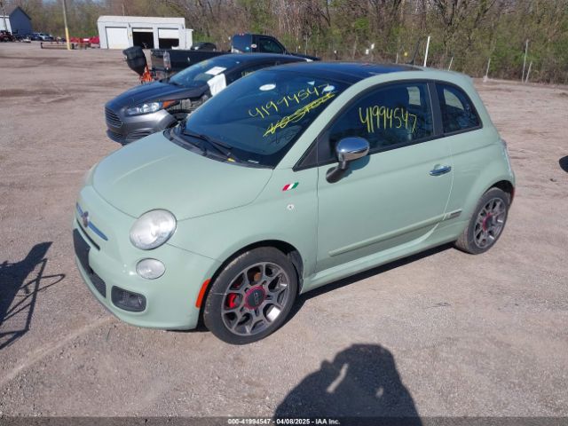 2012 FIAT 500 3C3CFFBR4CT114640 Photo 1