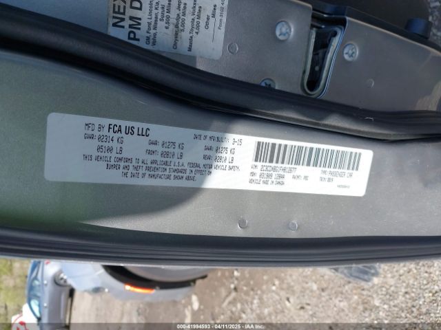 2C3CDXBG1FH812677 Dodge Charger Se