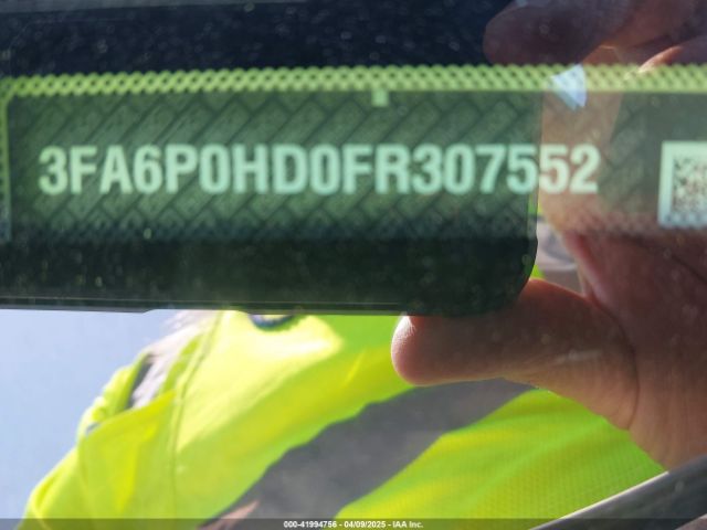 3FA6P0HD0FR307552 Ford FUSION SE