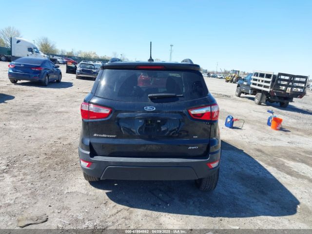 MAJ6S3GL2MC442066 Ford Ecosport Se