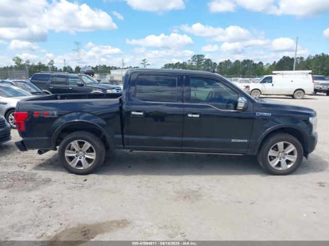 1FTFW1E12JFD70459 Ford F-150 Platinum