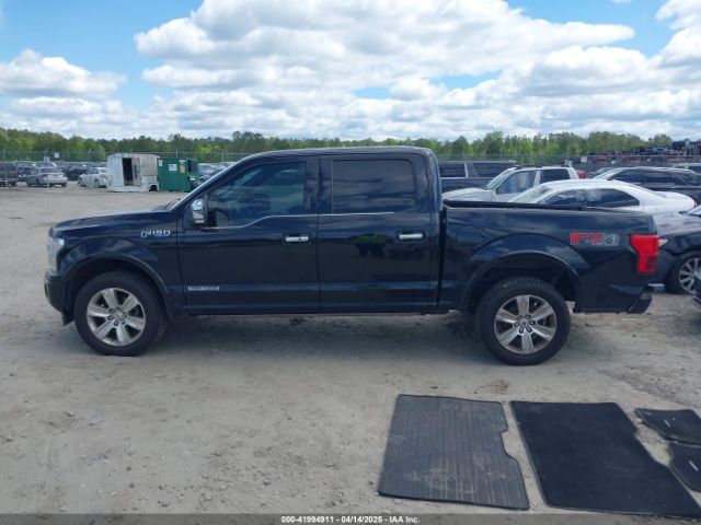 1FTFW1E12JFD70459 Ford F-150 Platinum