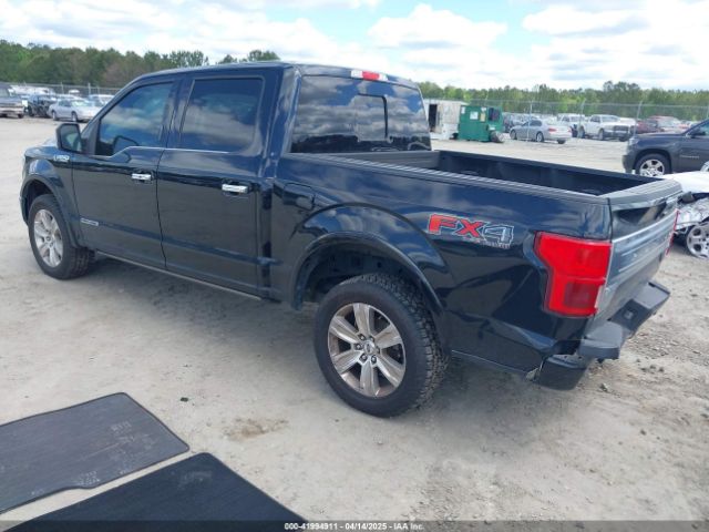 1FTFW1E12JFD70459 Ford F-150 Platinum
